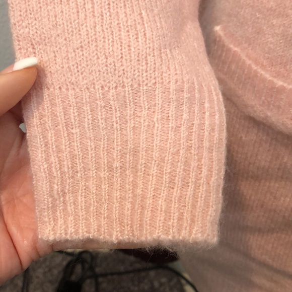 NWT! Open Front Pink Cardigan With Pockets - Picture 8 of 10